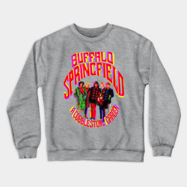 Buffalo Springfield Crewneck Sweatshirt by HAPPY TRIP PRESS